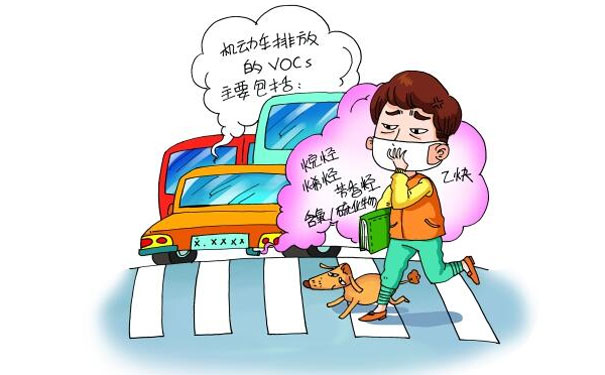 機(jī)動(dòng)車排放的VOCs 機(jī)動(dòng)車排放的VOCs