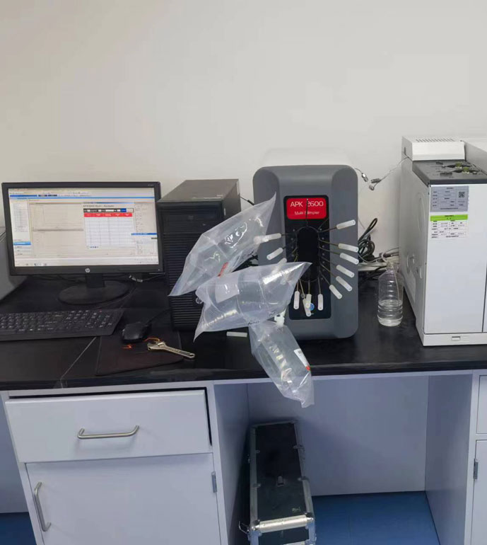 烏蘭察布生態環境監測站氣袋自動進樣器驗收