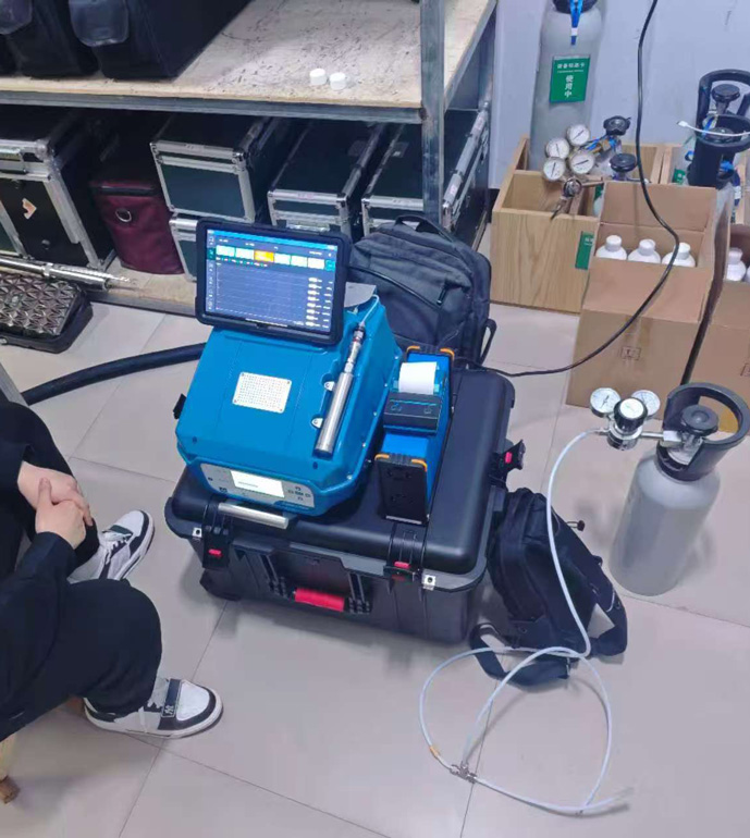 遼寧6家生態(tài)環(huán)境監(jiān)測單位PF-300非甲烷總烴交貨培訓